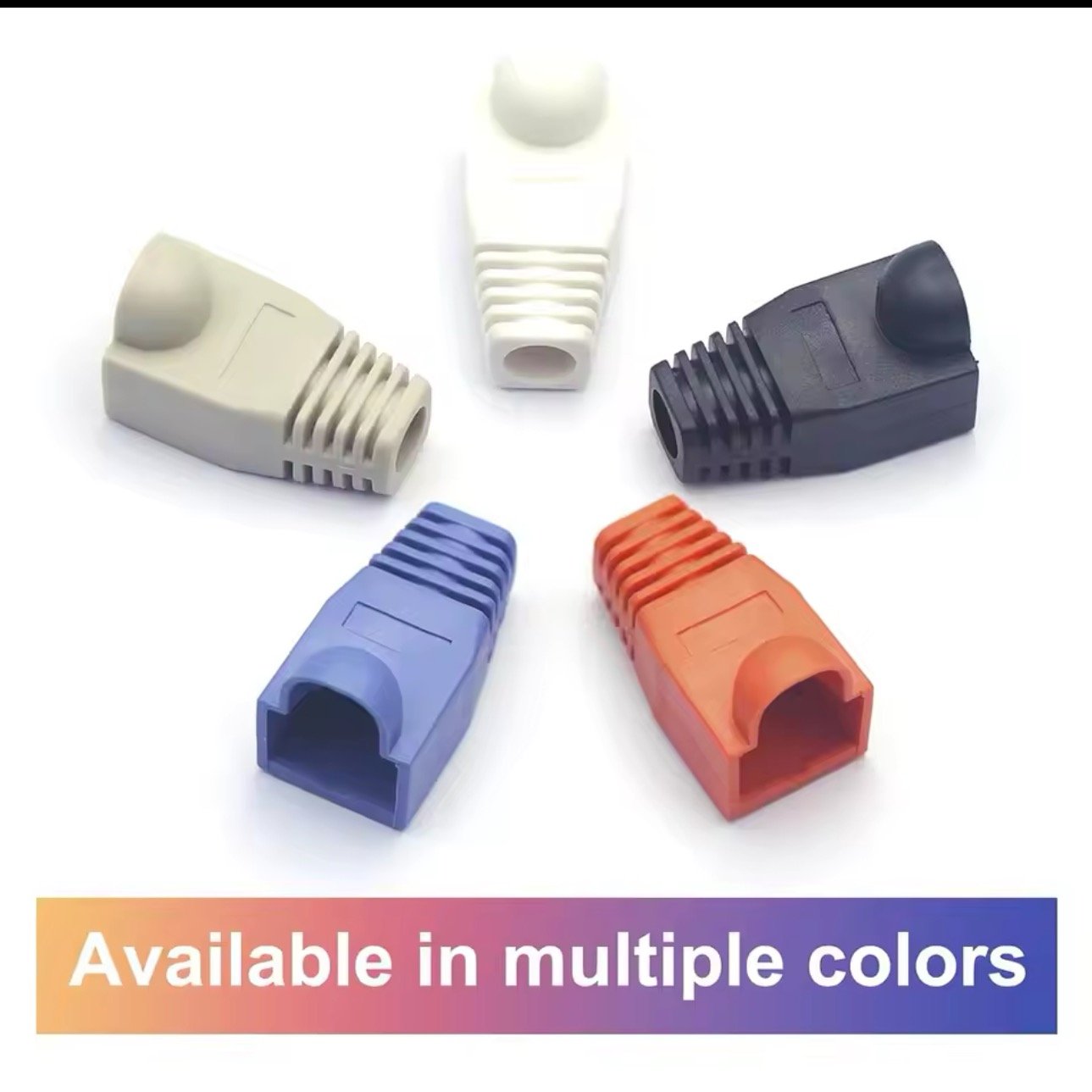 RJ45 CAT6 CAT6E CAT5 CAT5E Ethernet Network Cable Strain Relief Boots ...