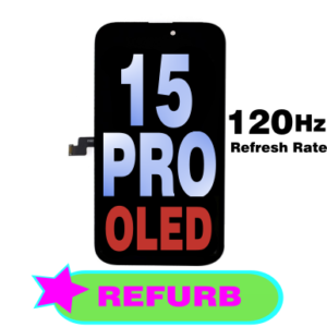 iPhone 15 Pro Screen Replacement Premium Soft OLED (IC Chip Transfer Compatible) REFURB