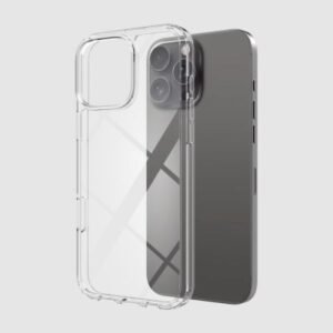 iPhone 16 Pro Max Case High Quality Acrylic / TPU Hybrid Transparent Cover