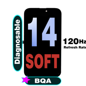 iPhone 14 Screen Replacement Soft OLED Diagnosable (IC Chip Transfer Compatible) BQA