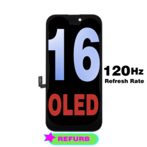 iPhone 16 Screen Replacement Refurbished (IC Chip Transfer Compatible)