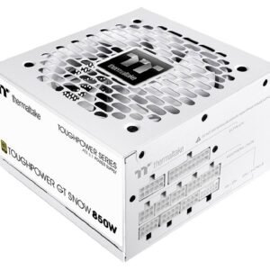Thermaltake Toughpower GT 850W 80+ Gold ATX 3.1 Full Modular Power Supply PSU Snow
