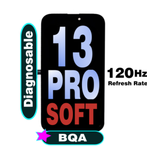 iPhone 13 Pro Screen Replacement Soft OLED 120Hz Refresh Rate (Diagnosable Ready) BQA