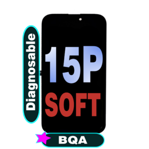 iPhone 15 PLUS Screen Replacement Diagnosable Soft OLED Assembly (120HZ,Configuration Ready) BQA