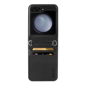 Z Flip7 Case Hanman PU Flip Leather Wallet for Samsung Galaxy