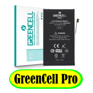 iPhone 16 Plus Replacement Battery with Adhesive Strips 4674mAh Original Cell Greencell PRO
