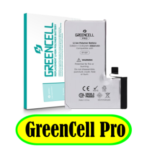 iPhone 16 Pro Replacement Battery with Adhesive Strips 3582mAh Original Cell Greencell PRO