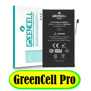 iPhone 16 Replacement Battery with Adhesive Strips 3651mAh Original Cell Greencell PRO
