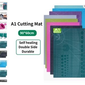 A1 Self-Healing Cutting Mat | Large Double-Sided Craft Cutting Pad 90cmx60cmx3mm