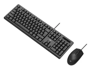 Fantech GO KM101 Full-Size 104-Key 1000 DPI Wired Keyboard and Mouse